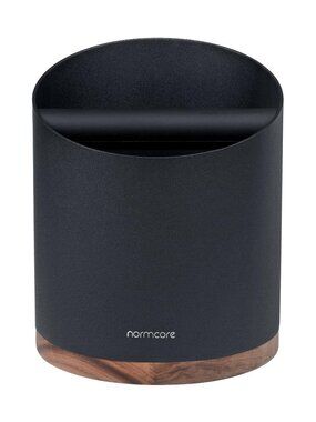 Normcore Espresso Knock Box - 1.8L Capacity, Holds 40–45 Pucks